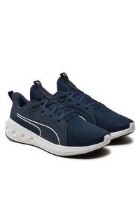 Puma Sneakersy Softride Carson 310154 02 Granatowy. Kolor: niebieski. Materiał: mesh, materiał