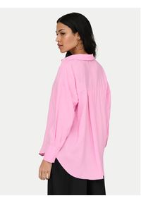 only - ONLY Koszula Zazima 15272523 Fioletowy Oversize. Kolor: fioletowy #4