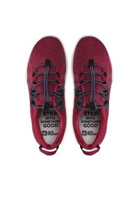 Jack Wolfskin Sneakersy Spirit A.D.E Low W 4056291 Czerwony. Kolor: czerwony. Materiał: mesh, materiał #3