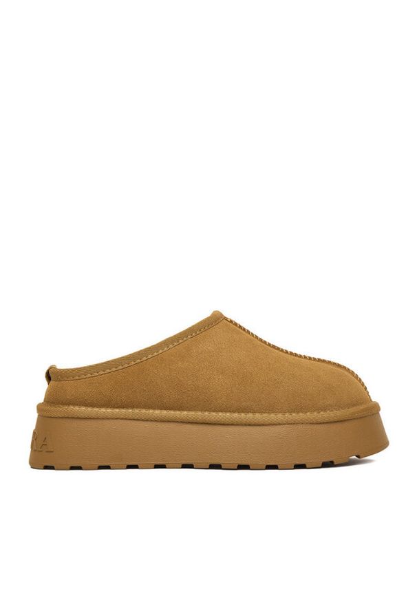 Badura Śniegowce EO-DALLAS-TS6293 Brązowy. Kolor: brązowy. Materiał: zamsz, skóra