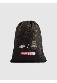 4f - 4F Plecak-worek 4F x Trefl Sopot 2025/26 - czarny Uniwersalny. Kolor: czarny. Wzór: nadruk. Styl: casual #1