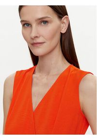 Morgan Sukienka letnia 241-ROAN Pomarańczowy Regular Fit. Kolor: pomarańczowy. Materiał: syntetyk. Sezon: lato #2