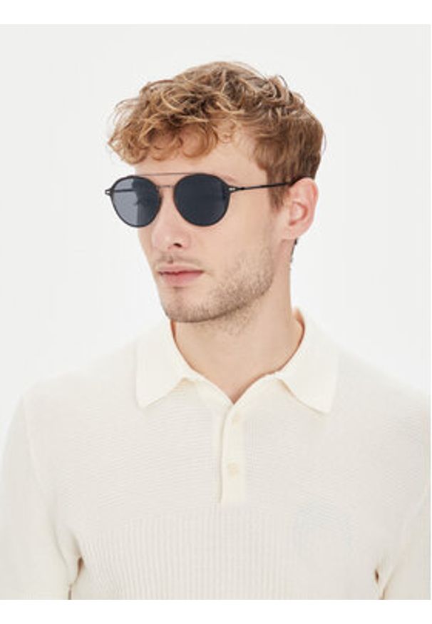 BOSS Okulary przeciwsłoneczne 1179/S Czarny. Kolor: czarny. Materiał: syntetyk