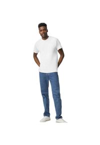 GILDAN - Koszulka DryBlend Unisex Dla Dorosłych. Kolor: biały