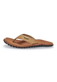 Japonki Gumbies Vegovert Flip-Flops Unisex Tan GU-FFVEG128 brązowe. Okazja: na spacer. Kolor: brązowy. Materiał: guma #3