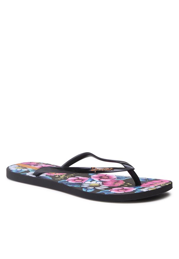 Japonki Ipanema IPANEMA FRIDA KAHLO 27014 Black/Pink/Yellow AI716. Kolor: czarny