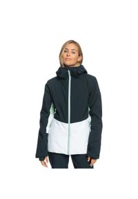 Roxy - Kurtka snowboardowa damska ROXY Peakside. Kolor: czarny. Sezon: zima. Sport: snowboard