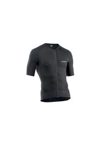 Koszulka rowerowa męska NORTHWAVE ESSENCE Jersey czarna. Kolor: czarny. Materiał: jersey. Sport: kolarstwo