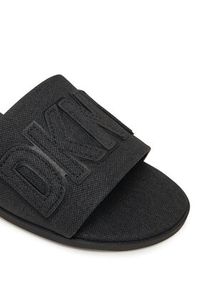 DKNY Klapki Willow K1500528 Czarny. Kolor: czarny. Materiał: materiał #3