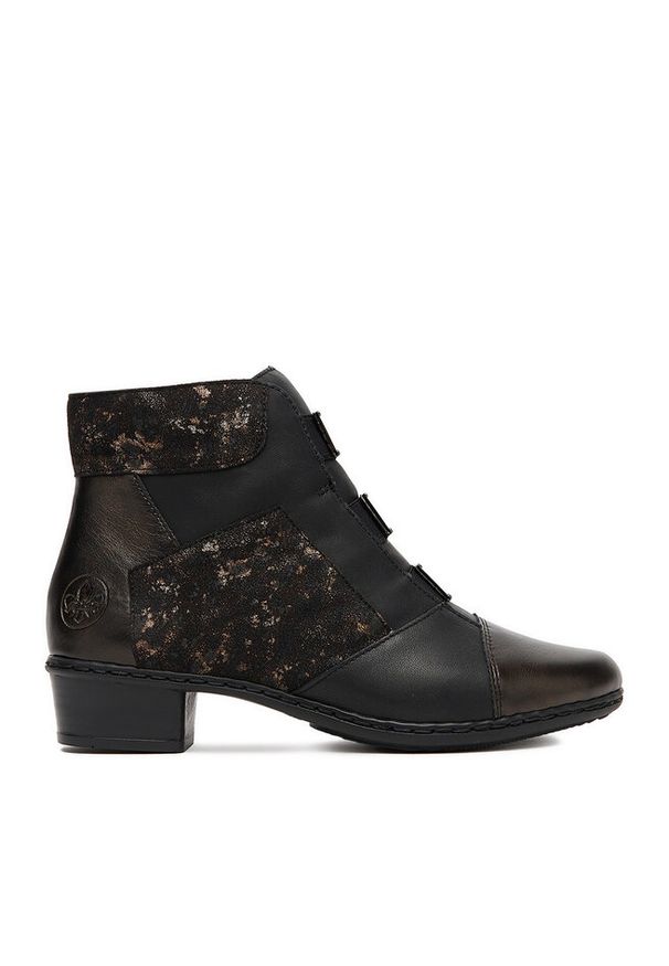 Botki Rieker. Kolor: brązowy