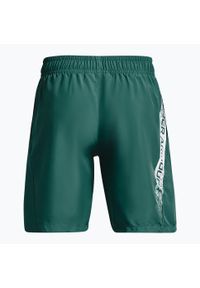 Spodenki do MMA męskie Under Armour Woven Graphic. Kolor: zielony