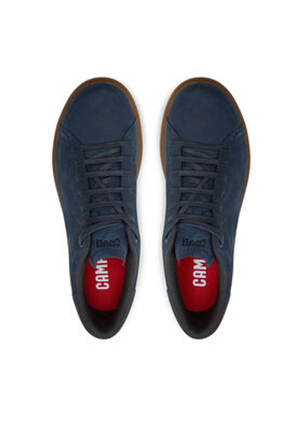 Camper Sneakersy Pelotas K101003-002 Granatowy. Kolor: niebieski. Materiał: nubuk, skóra