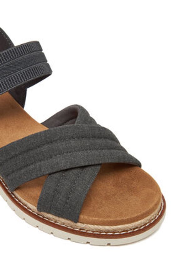 skechers - Skechers Espadryle Desert Chill-Sweet Crossing 114685/CCL Szary. Kolor: szary. Materiał: materiał