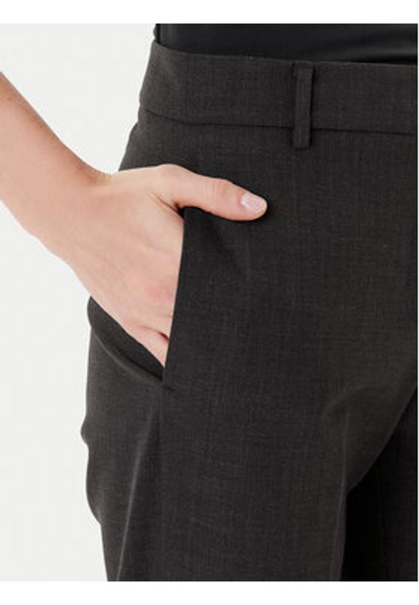 MAX&Co. Chinosy Cigarette 2526136032200 Czarny Slim Fit. Kolor: brązowy. Materiał: syntetyk
