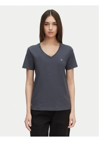 Calvin Klein Jeans T-Shirt Archive LV047B205G Szary ciemny Regular Fit. Kolor: szary. Materiał: bawełna #1