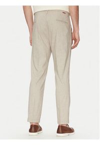 JOOP! Jeans Chinosy 15 JJF-100Lead2 30046561 Beżowy Loose Fit. Kolor: beżowy. Materiał: bawełna