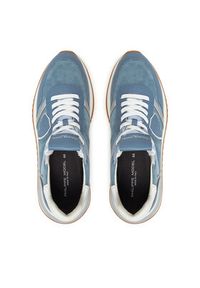 Philippe Model Sneakersy TYLU WX09 Granatowy. Kolor: niebieski. Materiał: skóra, zamsz #6