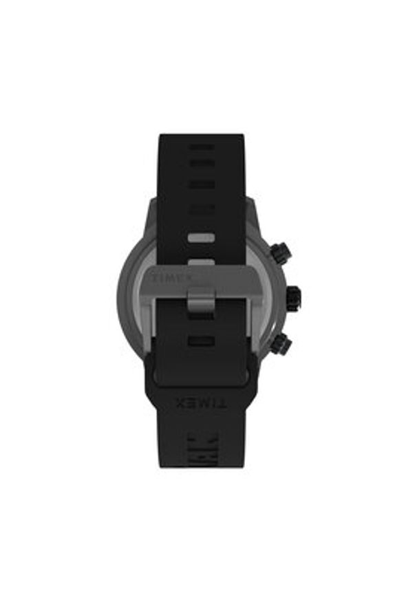 Timex Zegarek Ironman® Challenger Chronograph TW2Y01900 Czarny. Kolor: czarny. Materiał: syntetyk