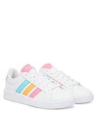 Adidas - adidas Sneakersy Grand Court 3.0 KI6502 Biały. Kolor: biały. Materiał: skóra #5