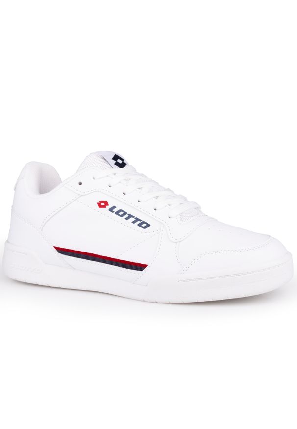 LOTTO - Buty męskie sportowe do chodzenia Lotto NANDU. Kolor: biały. Sport: turystyka piesza