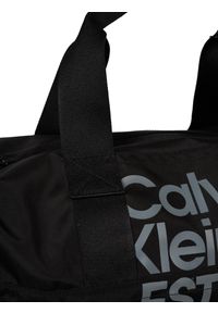 Calvin Klein Torba | K50K5103810GJ | Mężczyzna | Czarny. Kolor: czarny. Materiał: poliester. Wzór: napisy
