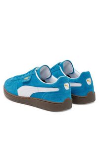 Puma Sneakersy Super Team SD 398528 05 Niebieski. Kolor: niebieski. Materiał: zamsz, skóra