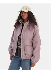 Roxy Kurtka przejściowa Slow Song II ERJJK03646 Fioletowy Relaxed Fit. Kolor: fioletowy. Materiał: bawełna #7