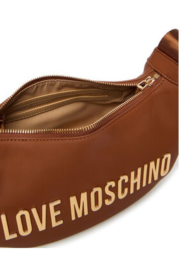 Love Moschino - LOVE MOSCHINO Torebka JC4245PP0OKD0300 Brązowy. Kolor: brązowy. Materiał: skórzane
