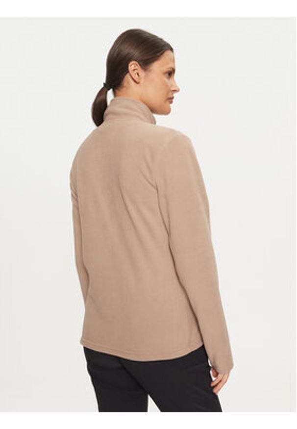 Whistler Polar Cocoon W Fleece W211201 Beżowy Regular Fit. Kolor: beżowy. Materiał: syntetyk