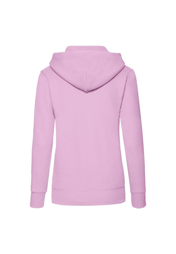 FRUIT OF THE LOOM - Bluza Damska Z Kapturem. Typ kołnierza: kaptur. Kolor: różowy