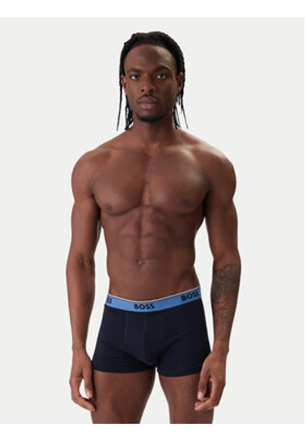 BOSS Komplet bokserek 50554693 Czarny. Kolor: czarny. Materiał: bawełna