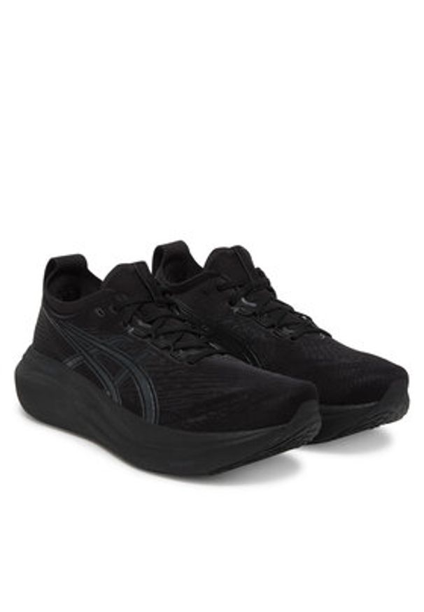 Asics Buty do biegania Gel-Nimbus 27 1011B958 Czarny. Kolor: czarny. Materiał: mesh, materiał