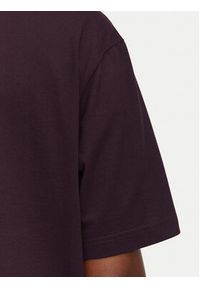 Lacoste T-Shirt TF7215 Bordowy Regular Fit. Kolor: czerwony. Materiał: bawełna #5