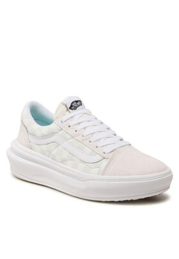 Vans Tenisówki Old Skool Over VN0A7Q5ETDC1 Écru. Materiał: materiał