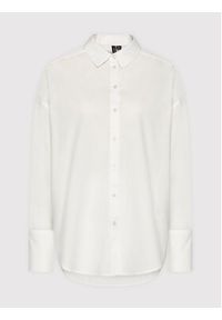 Vero Moda Koszula Stinna 10250167 Biały Loose Fit. Kolor: biały. Materiał: bawełna