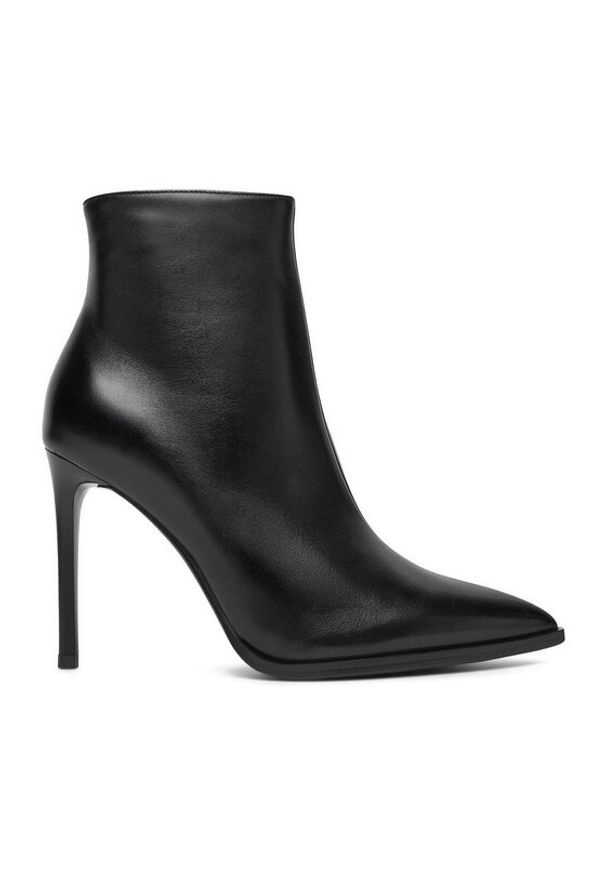 Eva Minge Botki EO-EILEN-E328-70B-Y164 Czarny. Kolor: czarny. Materiał: skóra