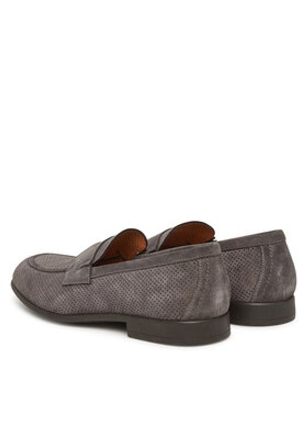 Baldinini Półbuty U5E210P1CRFO0018 Szary. Kolor: szary. Materiał: zamsz, skóra