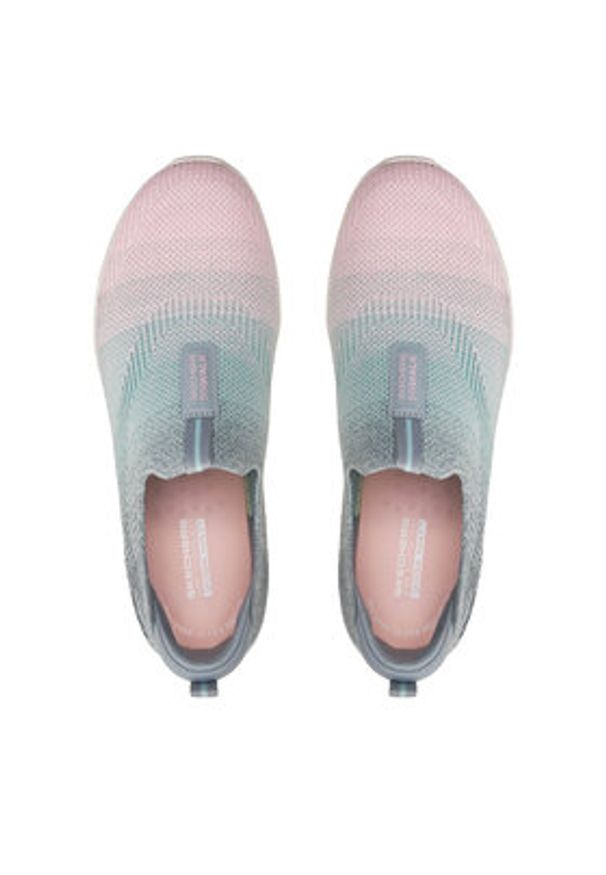skechers - Skechers Sneakersy Go Walk Flex-Cali Sunset 124827/GYMT Szary. Kolor: szary. Materiał: skóra