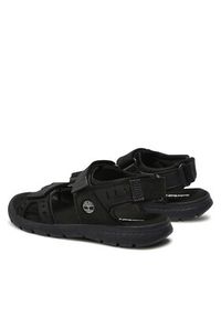 Timberland Sandały Governor's Island 3 Strap TB0A1QYZ001 Czarny. Kolor: czarny. Materiał: nubuk, skóra #3