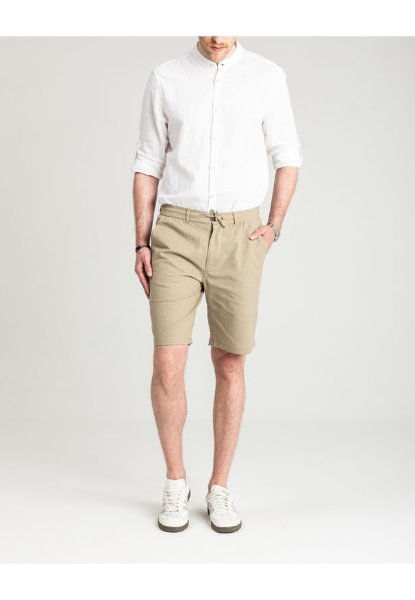 MARCUS - Męskie Spodenki Marcus Brad Shorts Sand Rock 19-200239-6083. Styl: rockowy