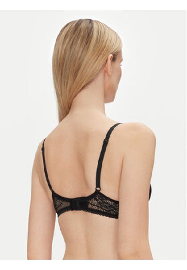 TOMMY HILFIGER - Tommy Hilfiger Biustonosz push-up UW0UW02405 Czarny. Kolor: czarny. Materiał: syntetyk. Rodzaj stanika: push-up