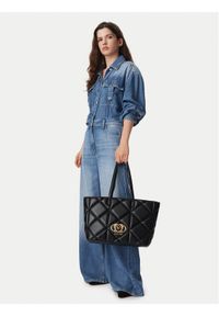 Love Moschino - LOVE MOSCHINO Torebka JC4120PP1PLC0000 Czarny. Kolor: czarny. Materiał: skórzane #1