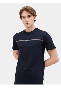 Tom Tailor T-Shirt 1037803 Granatowy Regular Fit. Kolor: niebieski. Materiał: bawełna #3