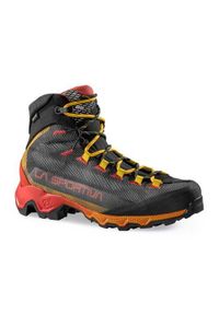 LA SPORTIVA - Buty trekkingowe męskie La Sportiva Aequilibrium Hike Gtx. Kolor: szary. Materiał: syntetyk, materiał, tkanina. Technologia: Gore-Tex. Sport: turystyka piesza #1