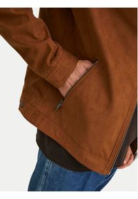 Jack & Jones - Jack&Jones Kurtka z imitacji skóry Rocky 12147218 Brązowy Regular Fit. Kolor: brązowy. Materiał: skóra #6