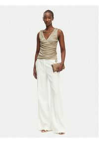 Marciano Guess Top G6GP11 K3617 Beżowy Slim Fit. Kolor: beżowy. Materiał: wiskoza #5