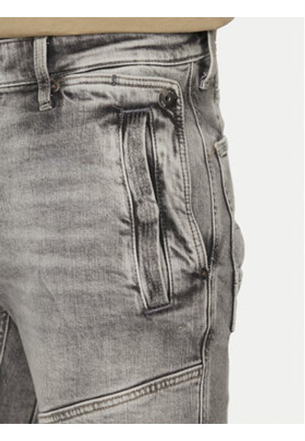 G-Star RAW - G-Star Raw Jeansy Diver 3D D26465-D931 H095 Szary Slim Fit. Kolor: szary