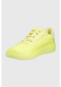 Guess sneakersy AVALIN kolor żółty. Nosek buta: okrągły. Zapięcie: sznurówki. Kolor: żółty #2