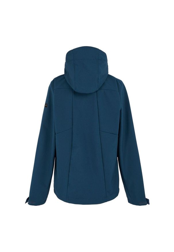 Regatta - Męska Kurtka Soft Shell Hewitts X Colour Block. Kolor: niebieski, brązowy, wielokolorowy. Sport: turystyka piesza