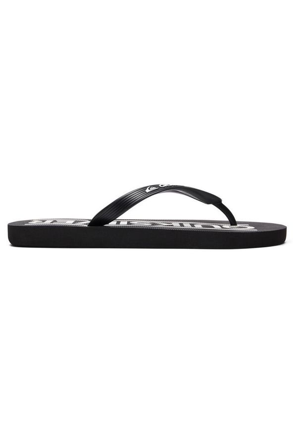 Japonki dla dzieci Quiksilver Java Wordmark czarne. Kolor: biały, wielokolorowy, czarny